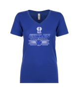 Sonoran Science Academy Volleyball Leave It - Womens Vneck