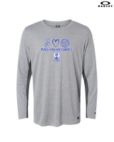 Sonoran Science Academy Volleyball Peace Love Vball - Mens Oakley Longsleeve