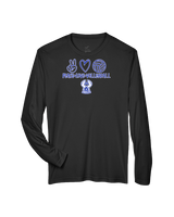 Sonoran Science Academy Volleyball Peace Love Vball - Performance Longsleeve