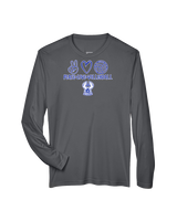 Sonoran Science Academy Volleyball Peace Love Vball - Performance Longsleeve