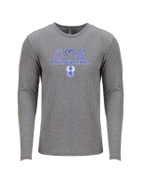 Sonoran Science Academy Volleyball Peace Love Vball - Tri-Blend Long Sleeve