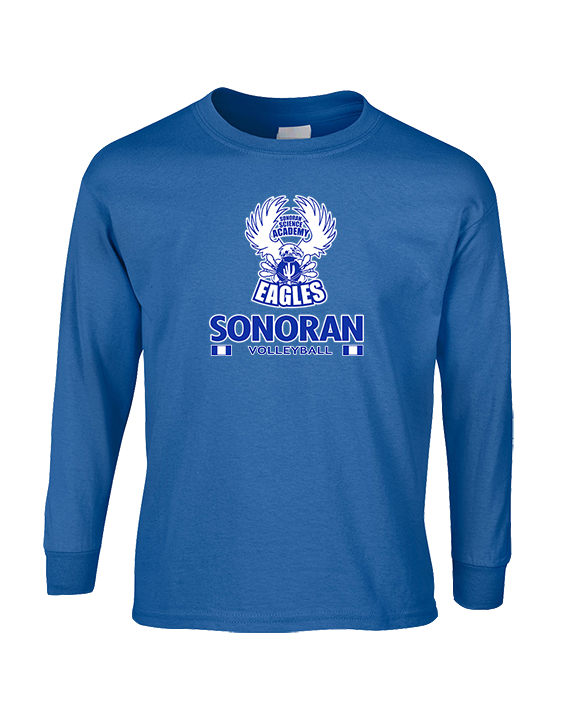 Sonoran Science Academy Volleyball Stacked - Cotton Longsleeve
