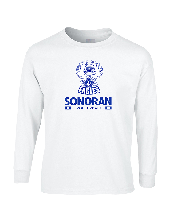 Sonoran Science Academy Volleyball Stacked - Cotton Longsleeve