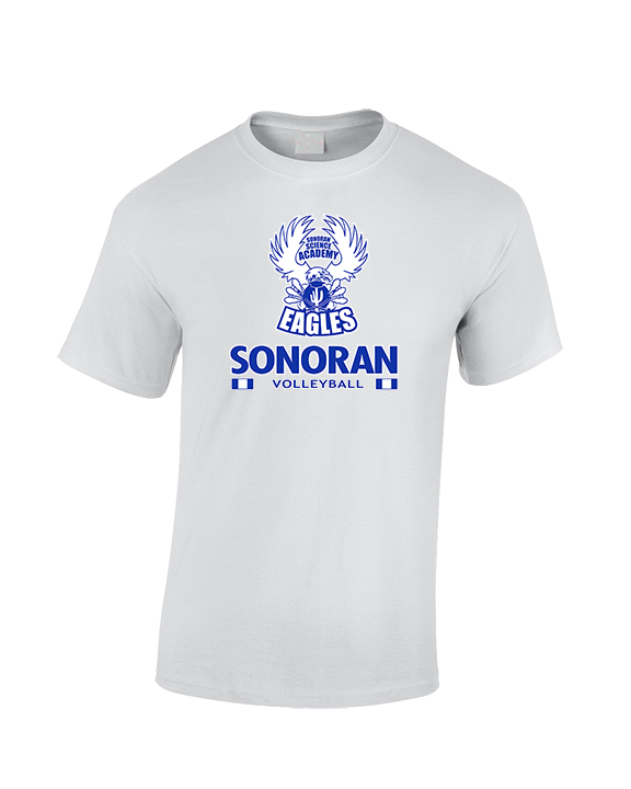 Sonoran Science Academy Volleyball Stacked - Cotton T-Shirt