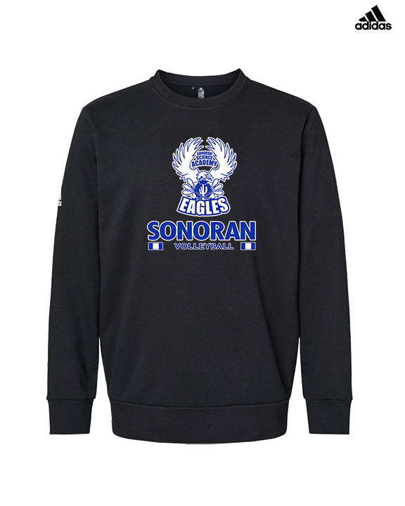 Sonoran Science Academy Volleyball Stacked - Mens Adidas Crewneck
