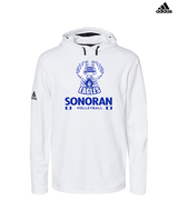Sonoran Science Academy Volleyball Stacked - Mens Adidas Hoodie