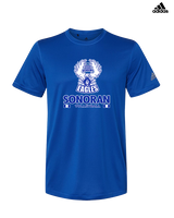 Sonoran Science Academy Volleyball Stacked - Mens Adidas Performance Shirt