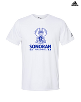 Sonoran Science Academy Volleyball Stacked - Mens Adidas Performance Shirt