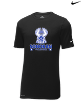 Sonoran Science Academy Volleyball Stacked - Mens Nike Cotton Poly Tee