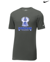 Sonoran Science Academy Volleyball Stacked - Mens Nike Cotton Poly Tee