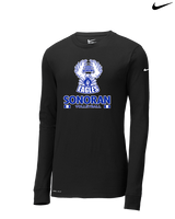 Sonoran Science Academy Volleyball Stacked - Mens Nike Longsleeve