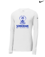 Sonoran Science Academy Volleyball Stacked - Mens Nike Longsleeve