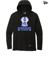 Sonoran Science Academy Volleyball Stacked - New Era Tri-Blend Hoodie
