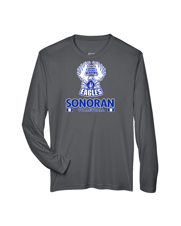Sonoran Science Academy Volleyball Stacked - Performance Longsleeve