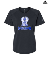 Sonoran Science Academy Volleyball Stacked - Womens Adidas Performance Shirt