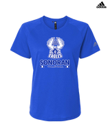 Sonoran Science Academy Volleyball Stacked - Womens Adidas Performance Shirt