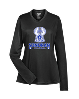 Sonoran Science Academy Volleyball Stacked - Womens Performance Longsleeve