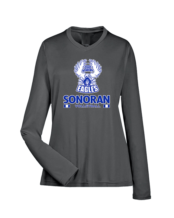 Sonoran Science Academy Volleyball Stacked - Womens Performance Longsleeve