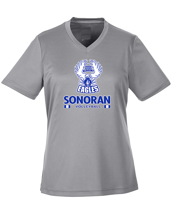 Sonoran Science Academy Volleyball Stacked - Womens Performance Shirt