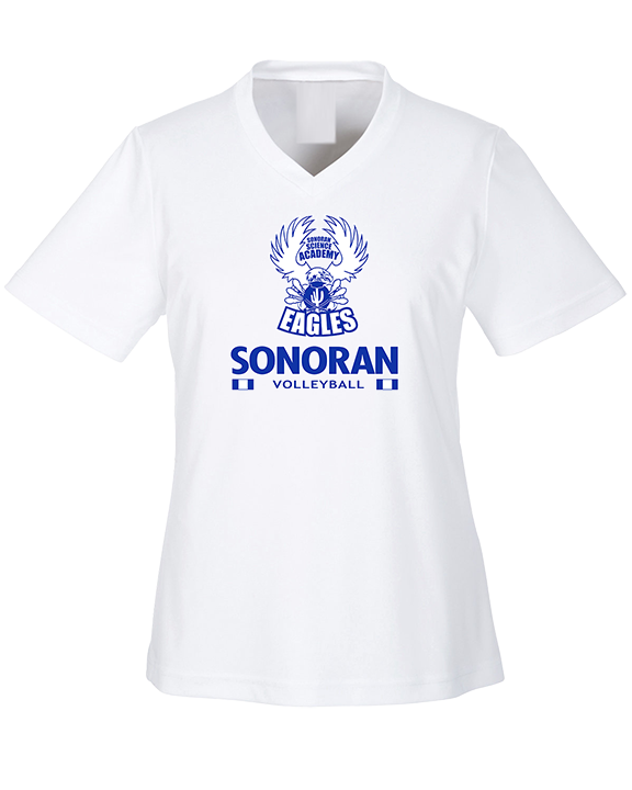 Sonoran Science Academy Volleyball Stacked - Womens Performance Shirt