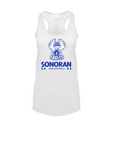 Sonoran Science Academy Volleyball Stacked - Womens Tank Top