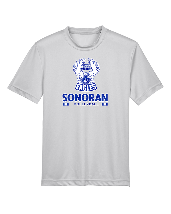 Sonoran Science Academy Volleyball Stacked - Youth Performance Shirt