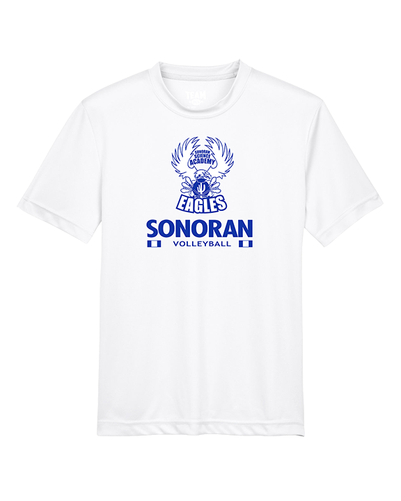 Sonoran Science Academy Volleyball Stacked - Youth Performance Shirt