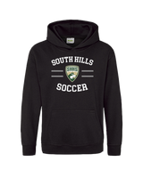 South Hills HS Soccer Curve - Cotton Hoodie