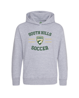 South Hills HS Soccer Curve - Cotton Hoodie