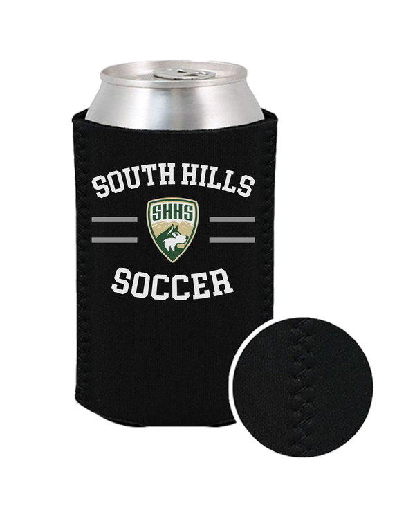 South Hills HS Soccer Curve - Koozie