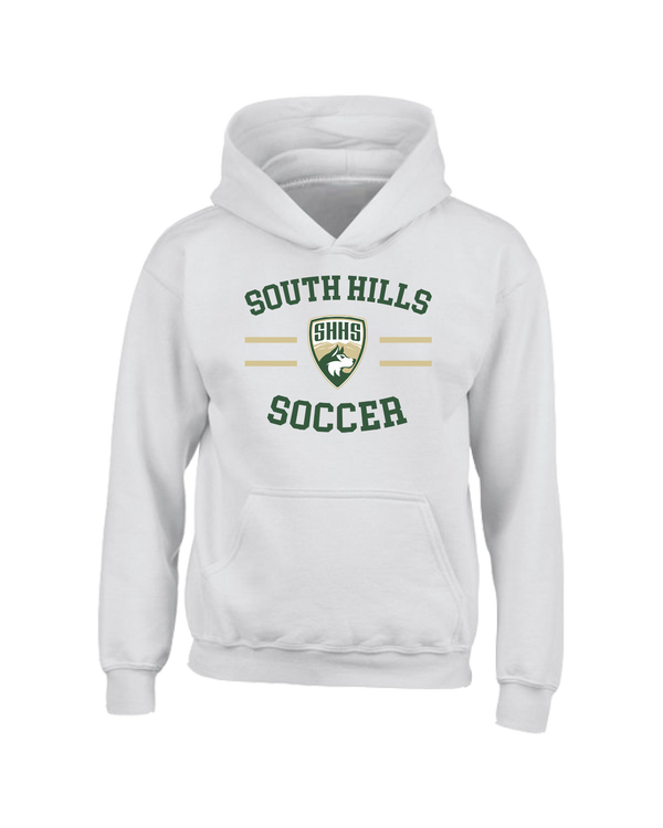 South Hills HS Soccer Curve - Youth Hoodie