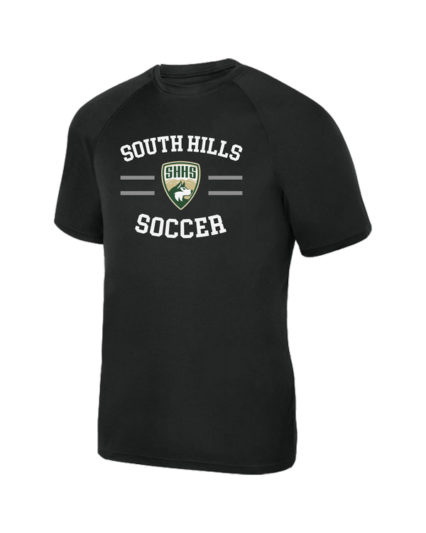 South Hills HS Soccer Curve - Youth Performance T-Shirt