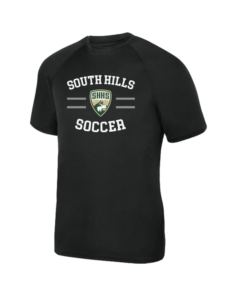 South Hills HS Soccer Curve - Youth Performance T-Shirt