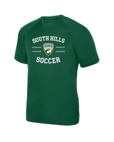 South Hills HS Soccer Curve - Youth Performance T-Shirt