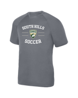 South Hills HS Soccer Curve - Youth Performance T-Shirt