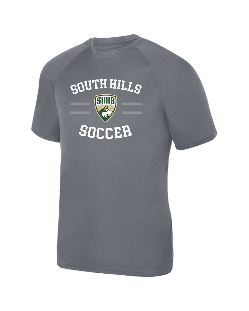 South Hills HS Soccer Curve - Youth Performance T-Shirt