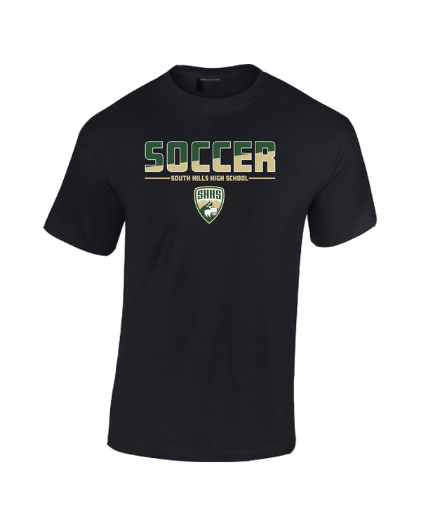 South Hills HS Soccer Cut - Cotton T-Shirt