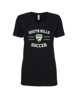 South Hills HS Soccer Curve - Women’s V-Neck
