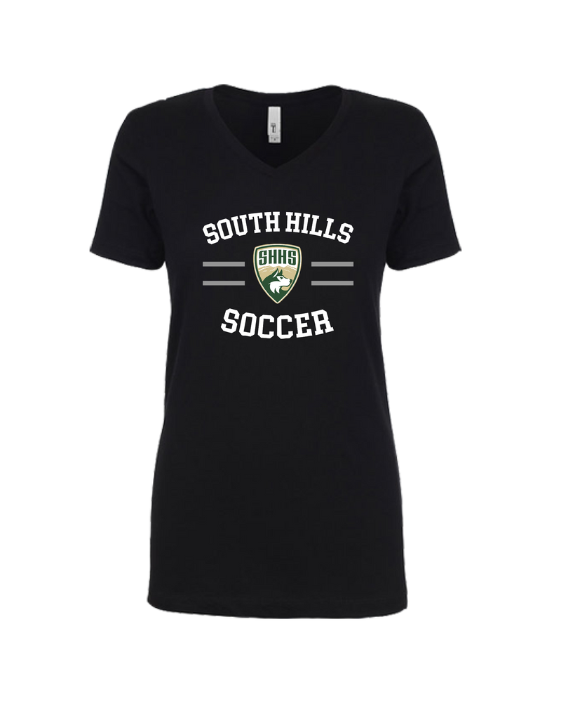 South Hills HS Soccer Curve - Women’s V-Neck