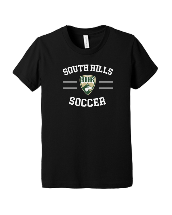 South Hills HS Soccer Curve - Youth T-Shirt