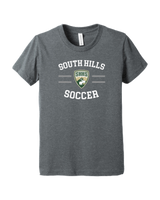 South Hills HS Soccer Curve - Youth T-Shirt