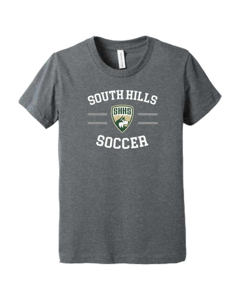 South Hills HS Soccer Curve - Youth T-Shirt