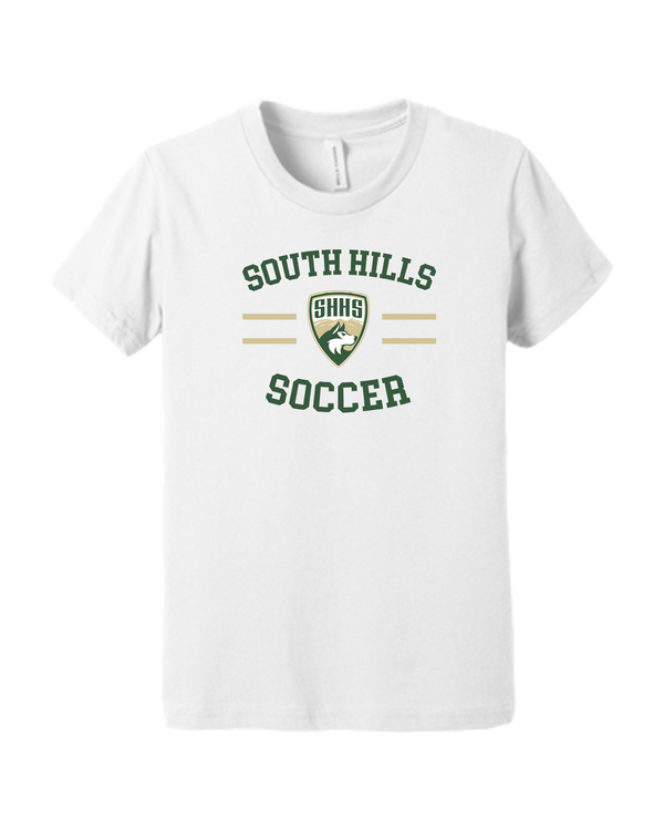 South Hills HS Soccer Curve - Youth T-Shirt