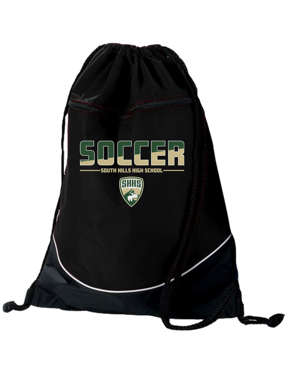 South Hills HS Soccer Cut - Drawstring Bag