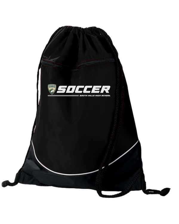 South Hills HS Soccer Line - Drawstring Bag