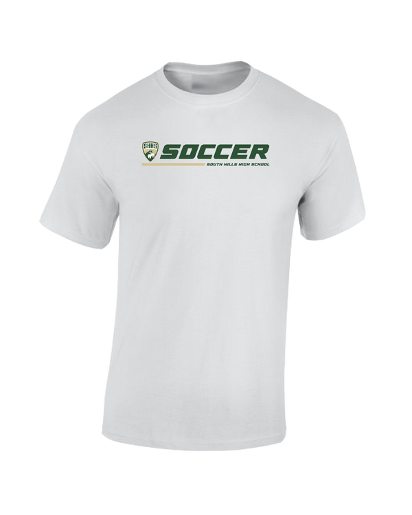 South Hills HS Soccer Line - Cotton T-Shirt