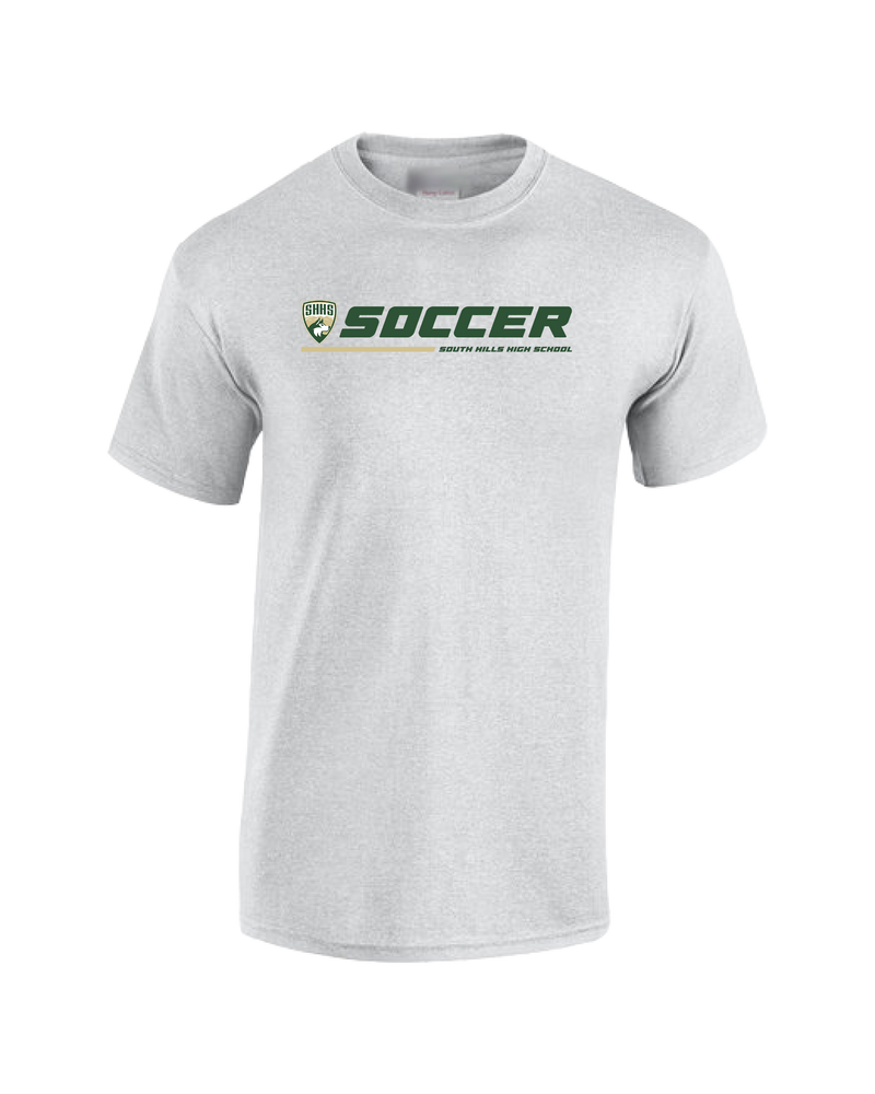 South Hills HS Soccer Line - Cotton T-Shirt