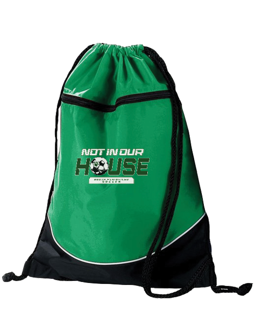 South Plainfield HS Not In Our House - Two Tone Drawstring Bag