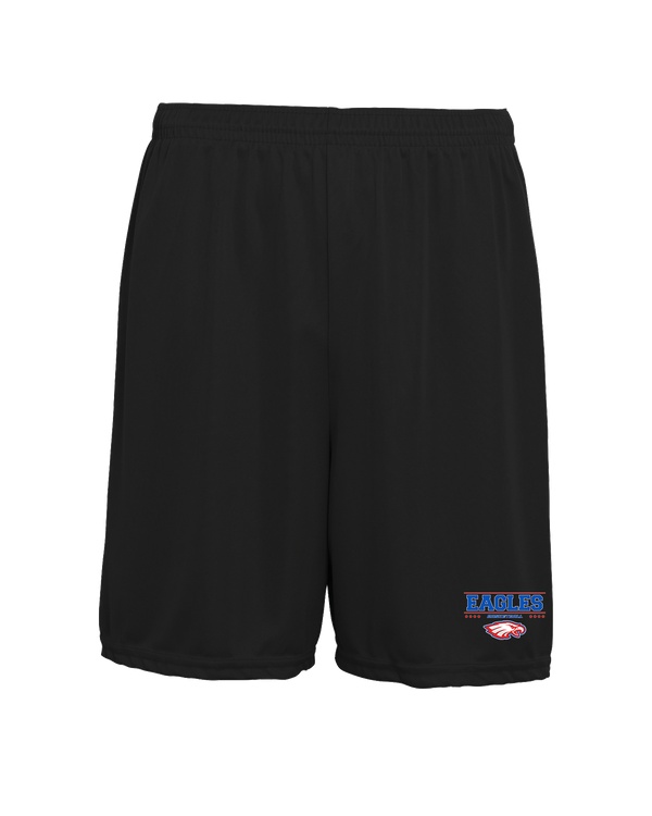 South Putnam HS Girls Basketball Border - 7 inch Training Shorts