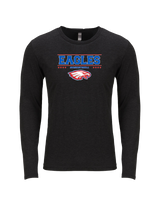 South Putnam HS Girls Basketball Border - Tri Blend Long Sleeve